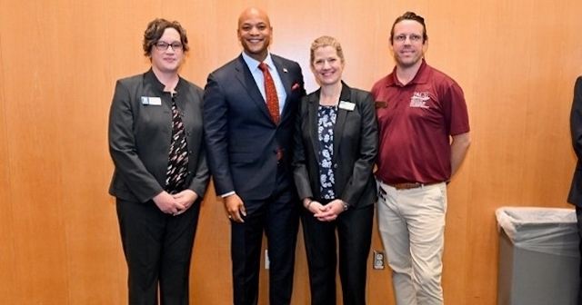 PACE faculty and staff with Governor Wes Moore
