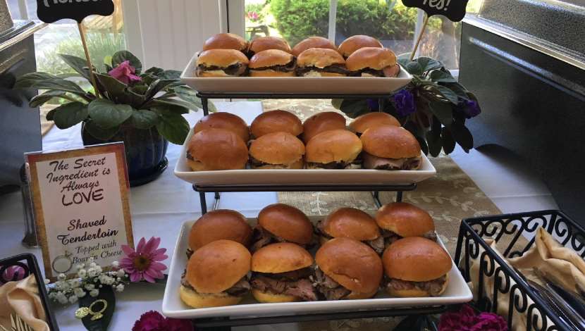 Salisbury University Shaved Beef Sandwiches