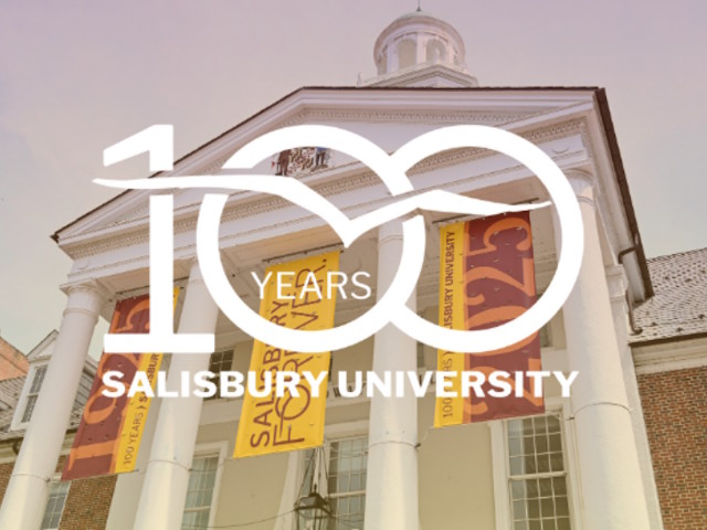 Salisbury University Centennial logo