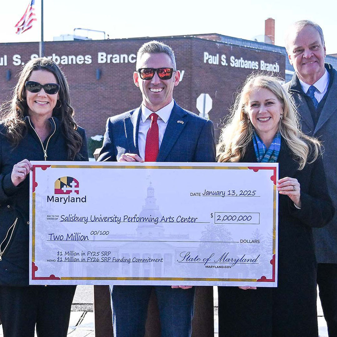 January 2025 SU performing arts center grant press conference